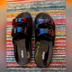 Melissa sandells bought in Brazil.